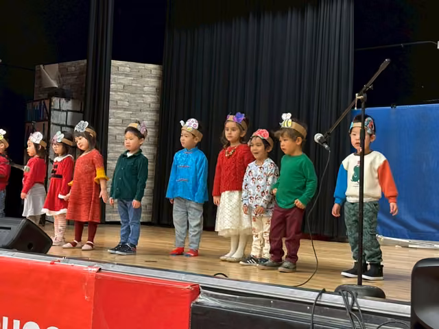Christmas performance celebration