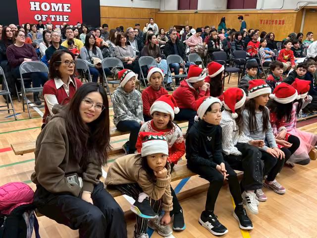 Christmas performance celebration