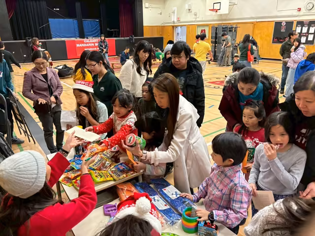 Christmas performance celebration