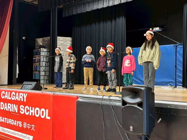 Christmas performance celebration