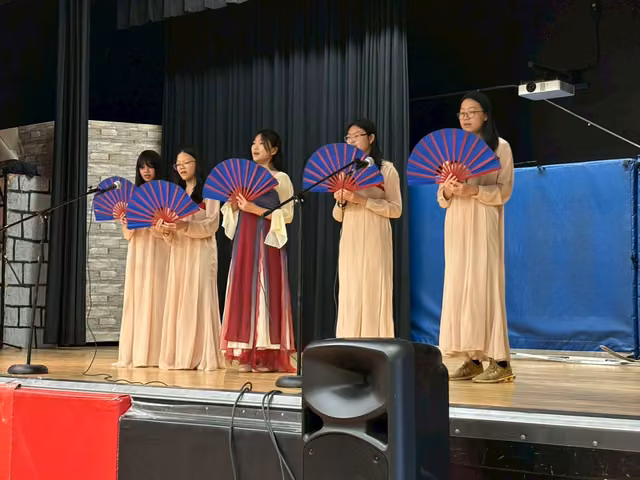 Christmas performance celebration